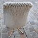 3 rotating vintage armchairs