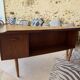 1 Lovig desk in teak, oak base circa 1960