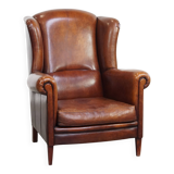 Sheepskin Wingback Chair
