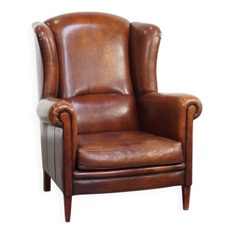 Sheepskin Wingback Chair
