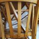 Vintage four-quarter bistro chairs