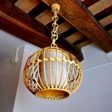 Suspension en rotin, France, 1960