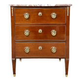 Small Louis XVI Style Mahogany Commode. Napoleon III period