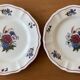8 antique dessert plates in Sarreguemines earthenware