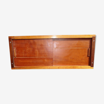 Wall shelf to be fixed in light oak 1950