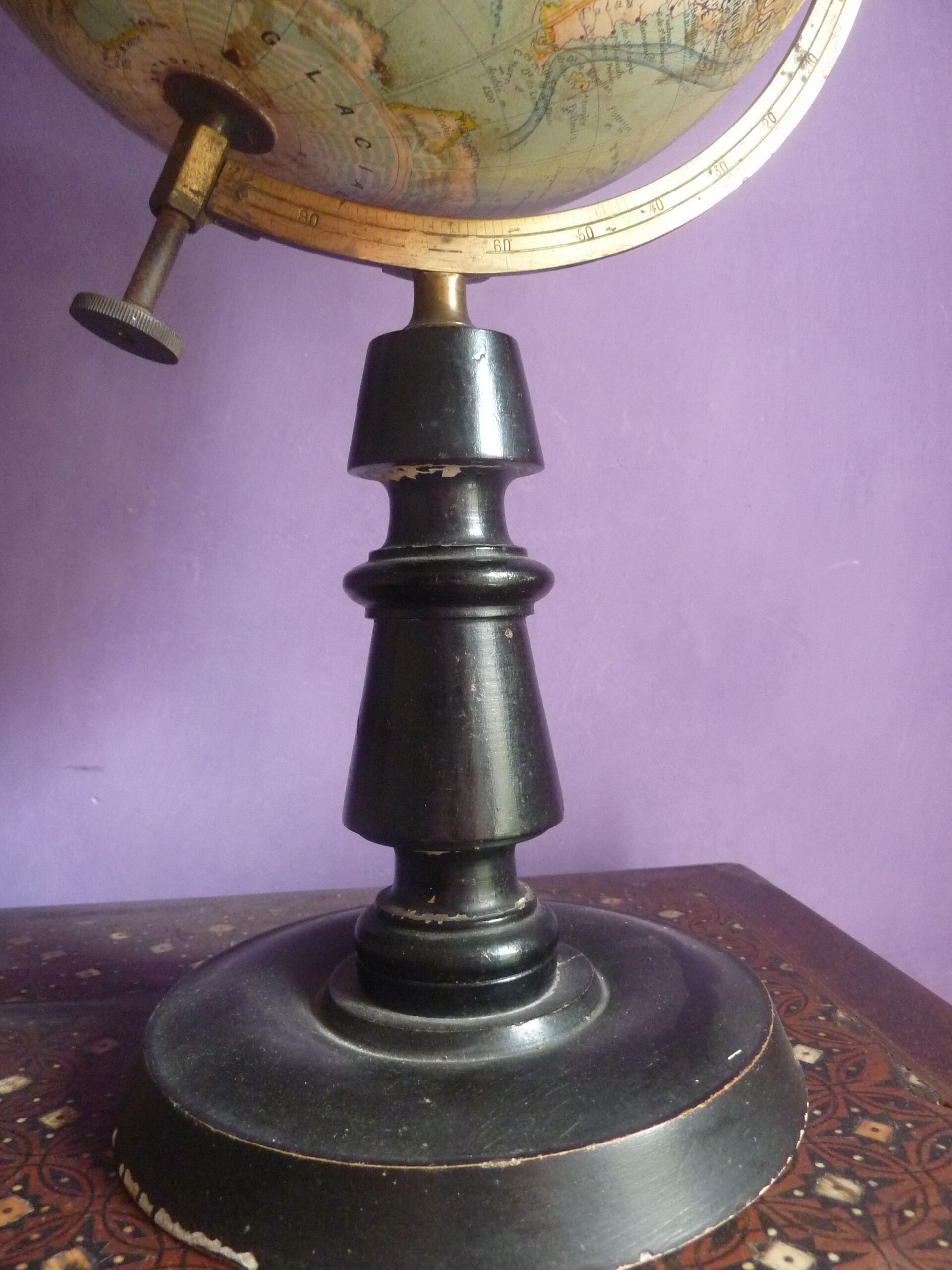 globe terreste xix eme J forest