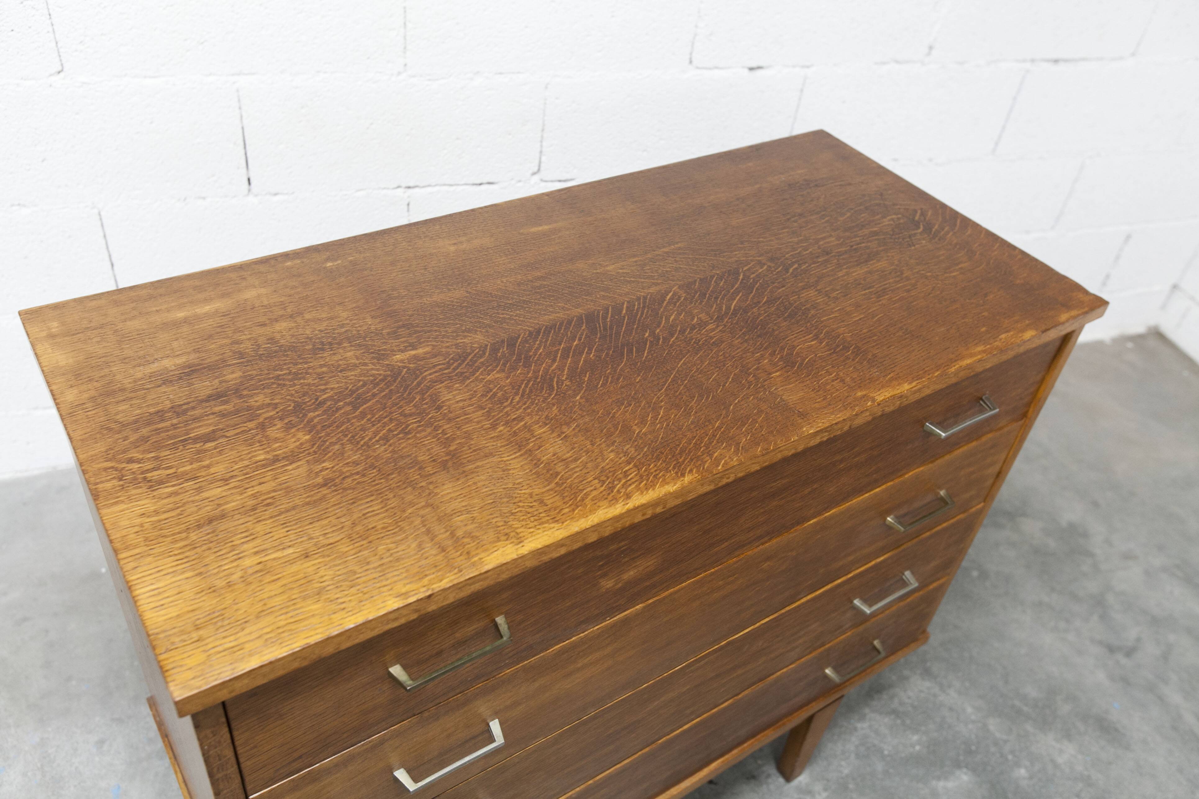 Commode scandinave 1960 4 tiroirs