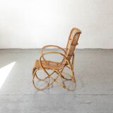 'RB2' rattan chair by Rosé Noordwolde