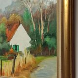 Painting "Landscape in Gruson"