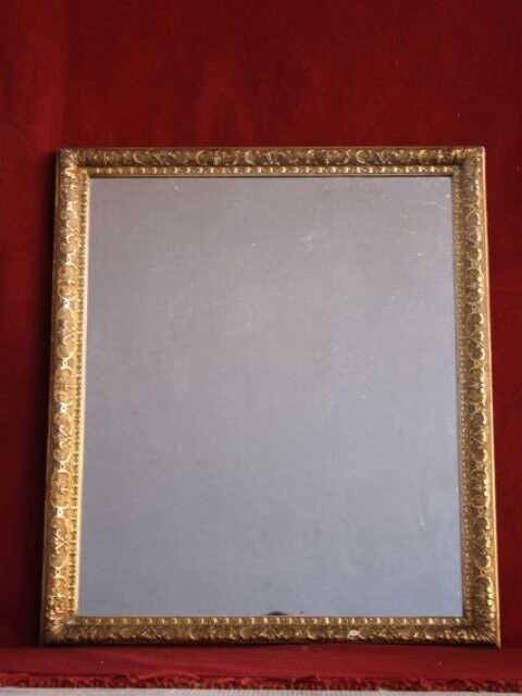Stucco mirror Golden style 67 x 52 cm
