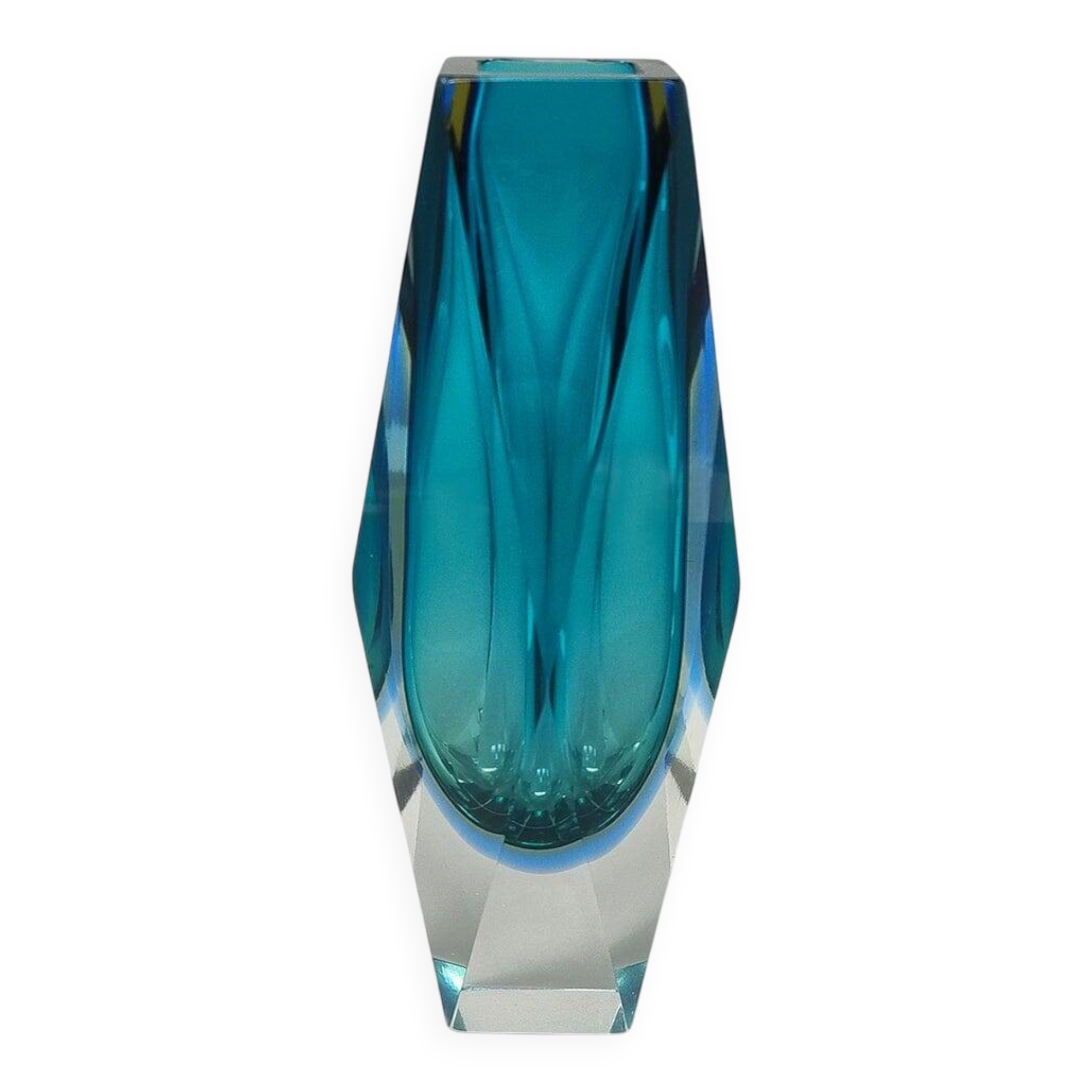 1960s Astonishing Vase By Flavio Poli for Seguso. Made in Italy