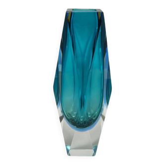 1960s Astonishing Vase By Flavio Poli for Seguso. Made in Italy