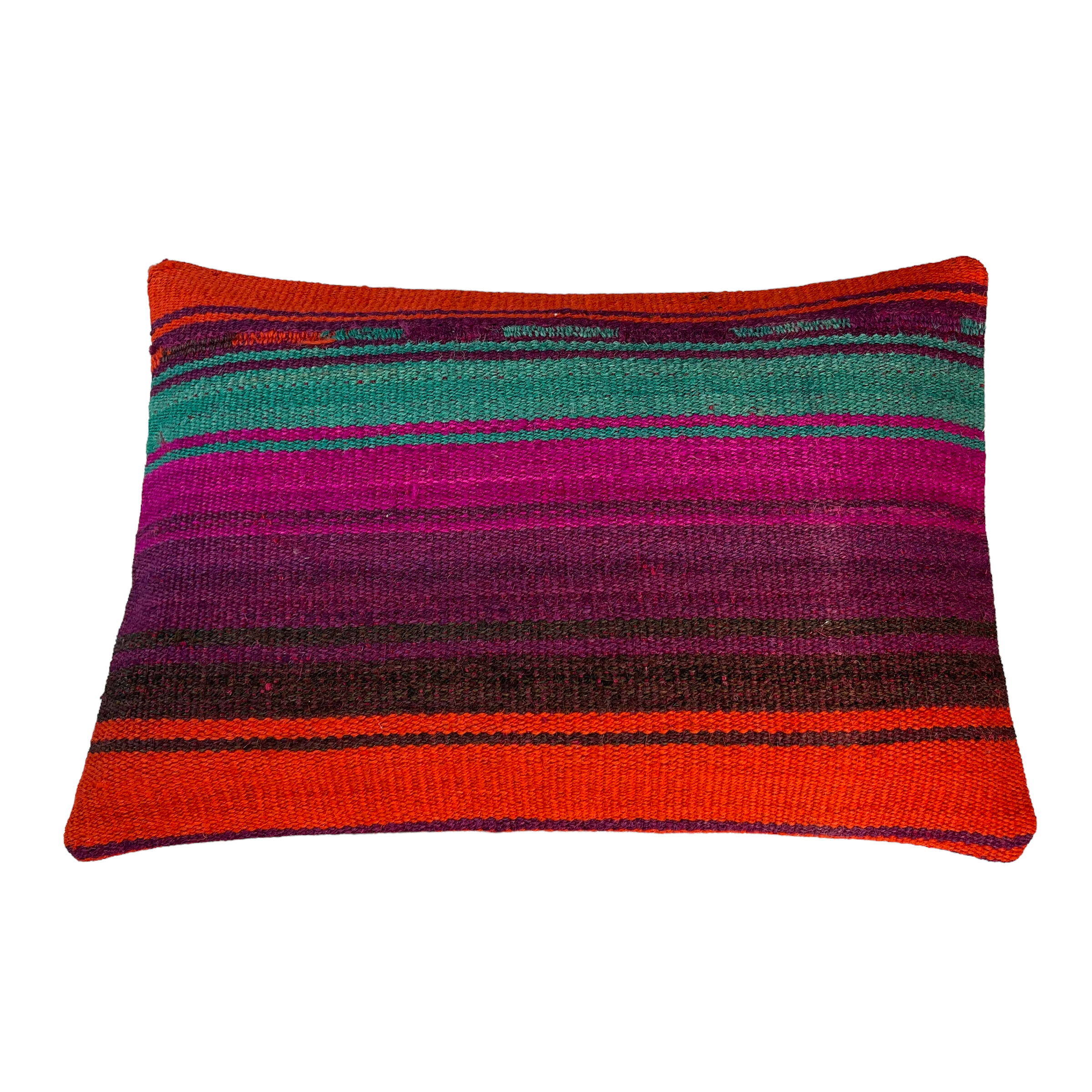 Vintage turkish handmade cushion cover , 30 x 50 cm