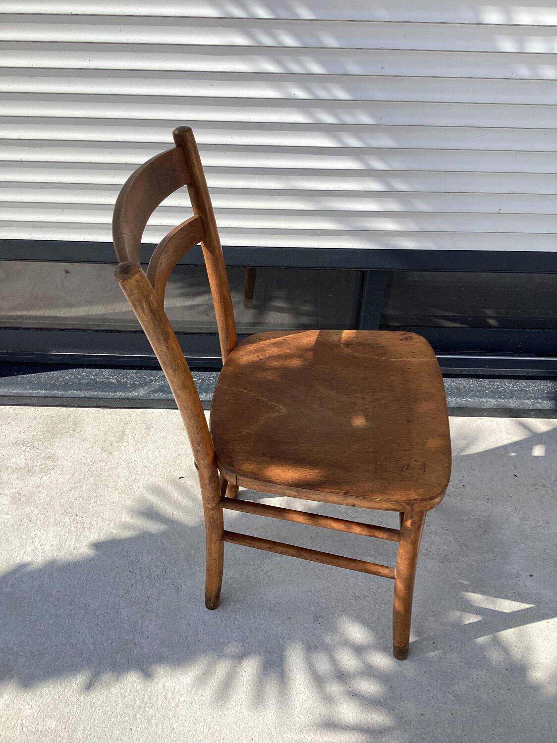Chaise bois vintage