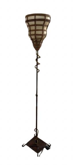 wrought iron floor lamp