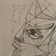 Portrait surréaliste, visage d'Apollon, Jean Cocteau