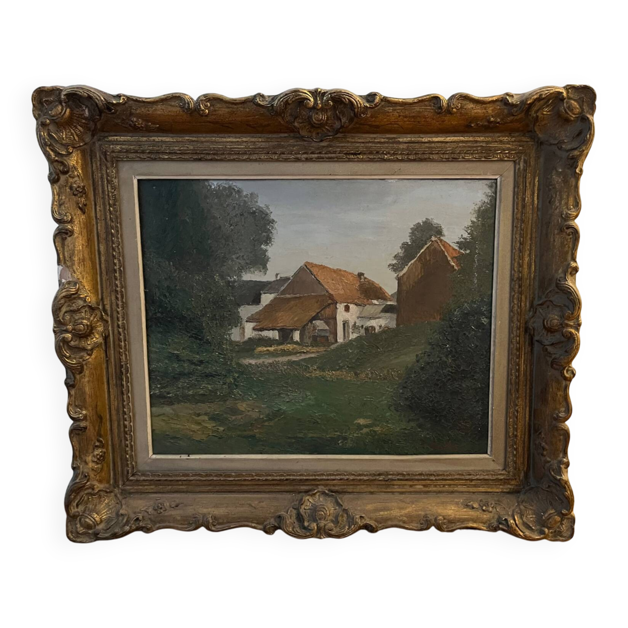 Painting: Oil on canvas - landscape