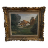 Painting: Oil on canvas - landscape
