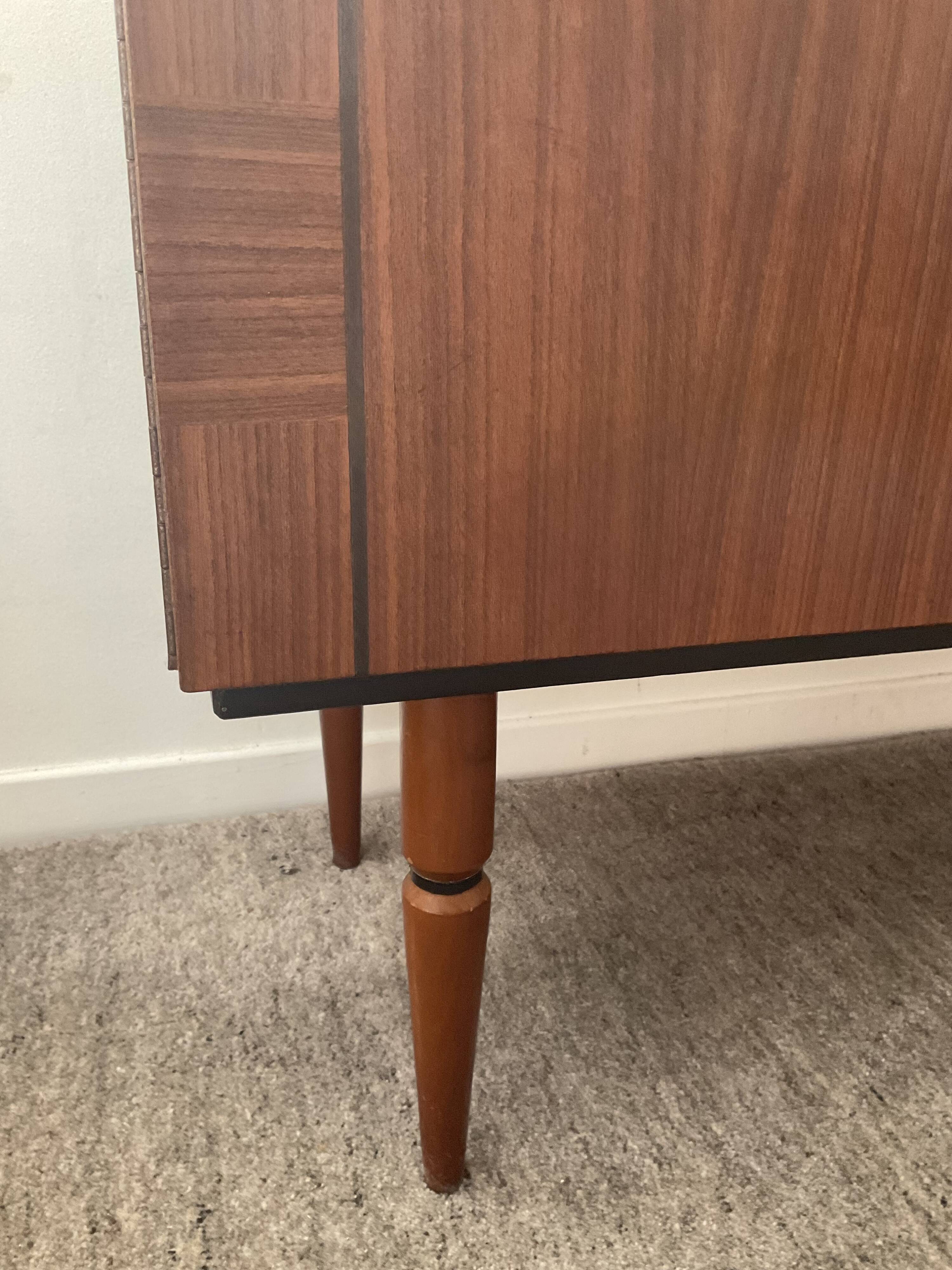 Enfilade teak TV cabinet from the 60s