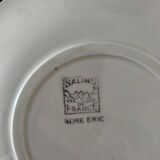 4 Salins dessert plates pink model Éric
