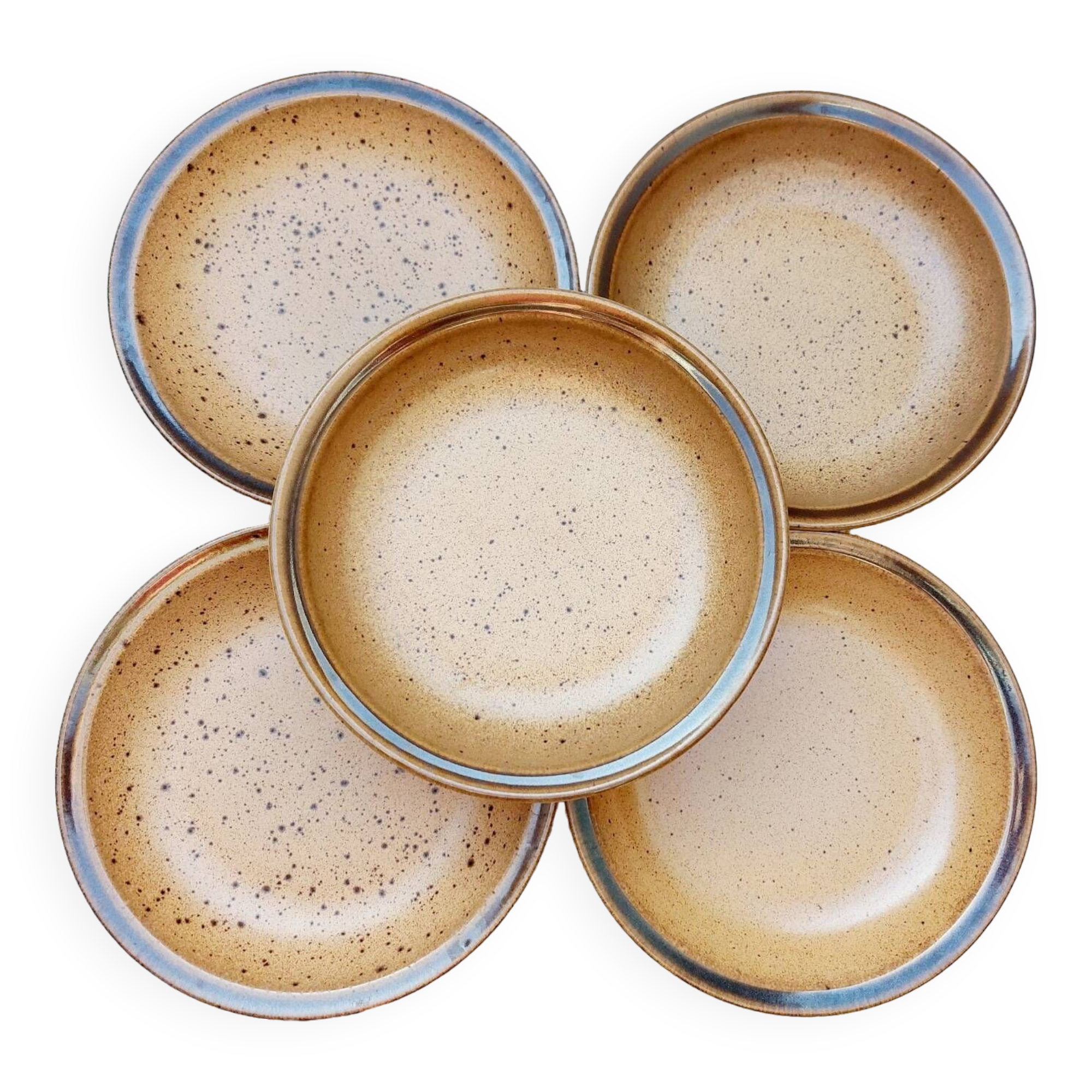 Sarreguemines stoneware soup plates