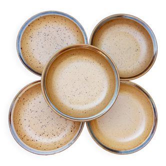 Sarreguemines stoneware soup plates
