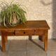 Table basse de ferme vintage en bois