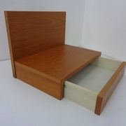 Teak Consoles with Drawers, 1960s, Set of 2