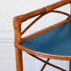 Rattan corner shelf