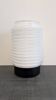 Black and white vintage design vase