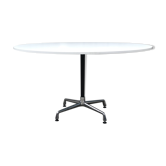 Round dining table by Charles & Ray Eames for Vitra 1980