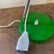 Green metal table lamp