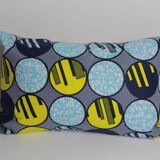 Cushion canvas Berber and wax
