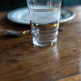 White granite glasses