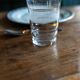 Lot de 8 verres granités blancs