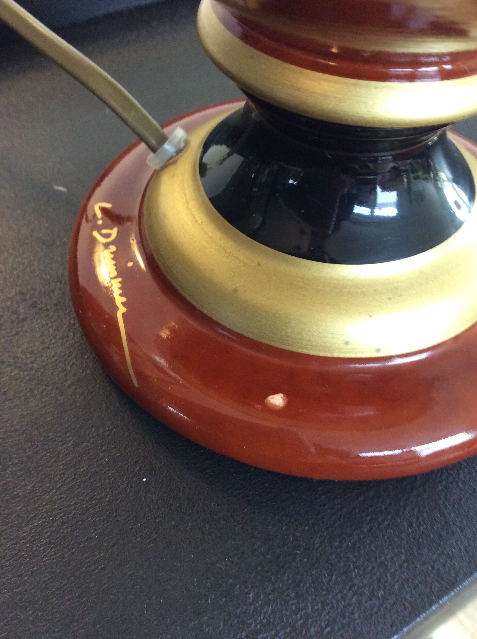 Vintage Louis Drimmer lamp from the 70s