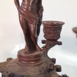 Napoleon III bronze candelabra