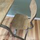The 1950 school desk with its integrated chair