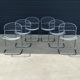 Lot of 6 Sabrina chairs by Gastone Rinaldi 1970