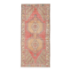 4x8 Red & Yellow Pastel Vintage Rug, 117x254Cm SK 20718