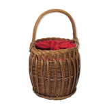 Wicker for knitting basket