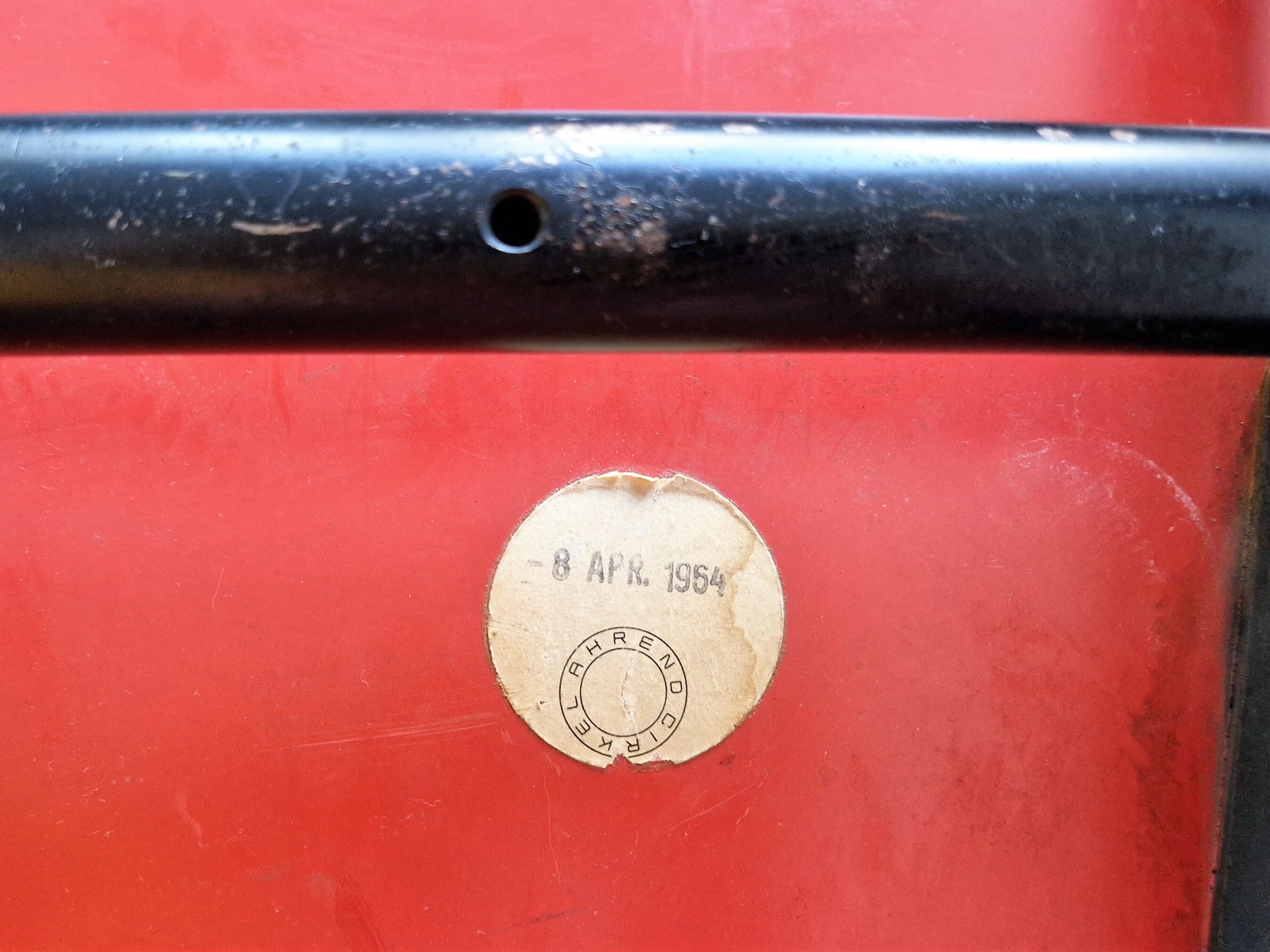 6 Revolt chairs by Friso Kramer for Ahrend De Cirkel, the Netherlands, 1956