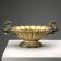 Vintage centrepiece in majolica from Gualdo Tadino, Italy, 1930s.