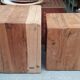 Two Brutalist nesting tables, Flamant house