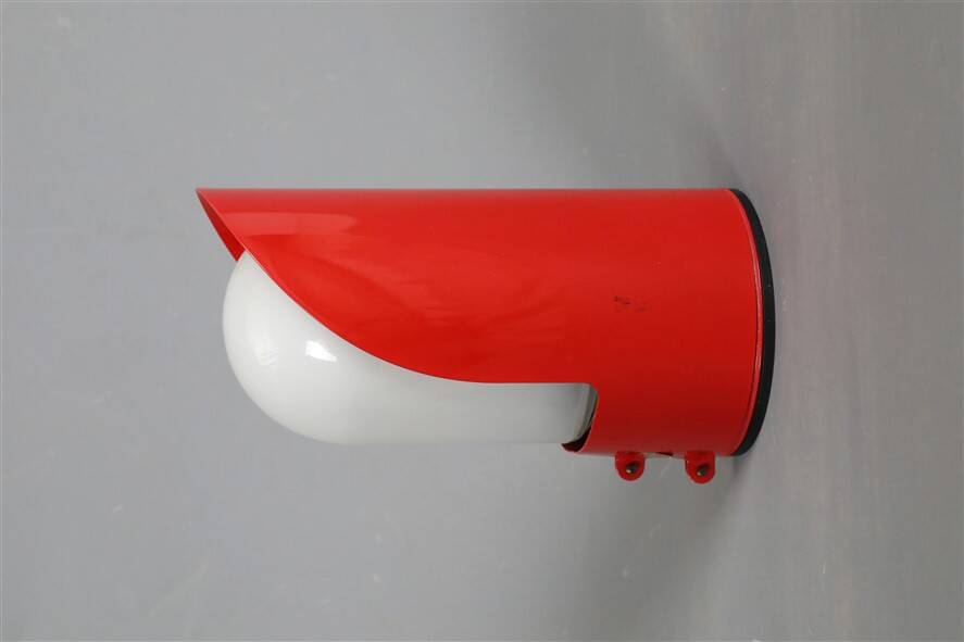 "U 99" Space-Age wall lamp by ABO Randers for indoor and outdoor use / Danish design / 1970s