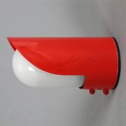 "U 99" Space-Age wall lamp by ABO Randers for indoor and outdoor use / Danish design / 1970s