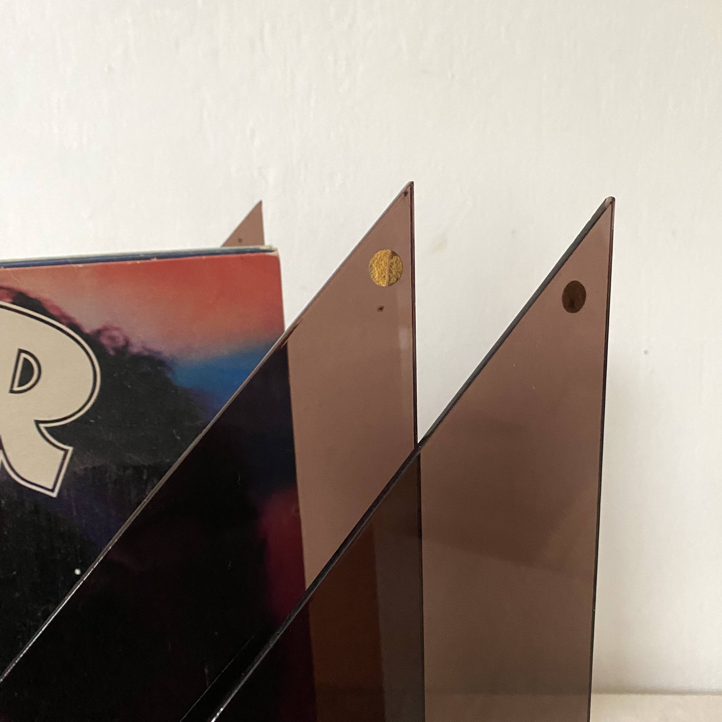 Vinyl range in smoked plexi, 70s