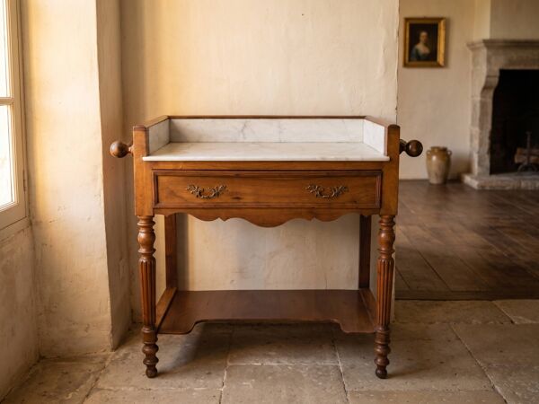 Table de toilette ancienne
