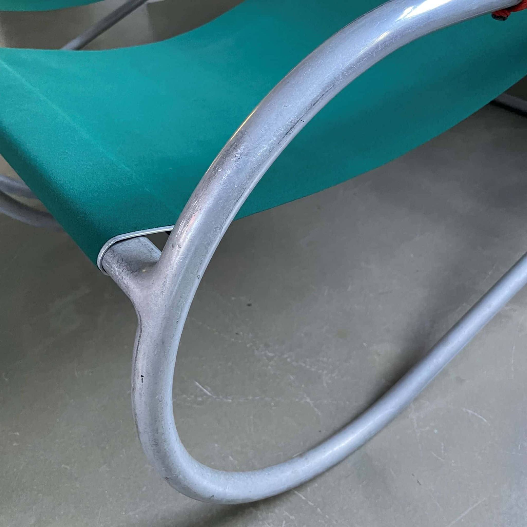 Set of midcentury 'Lido' sun lounge chairs, design Battista and Gino Giudici