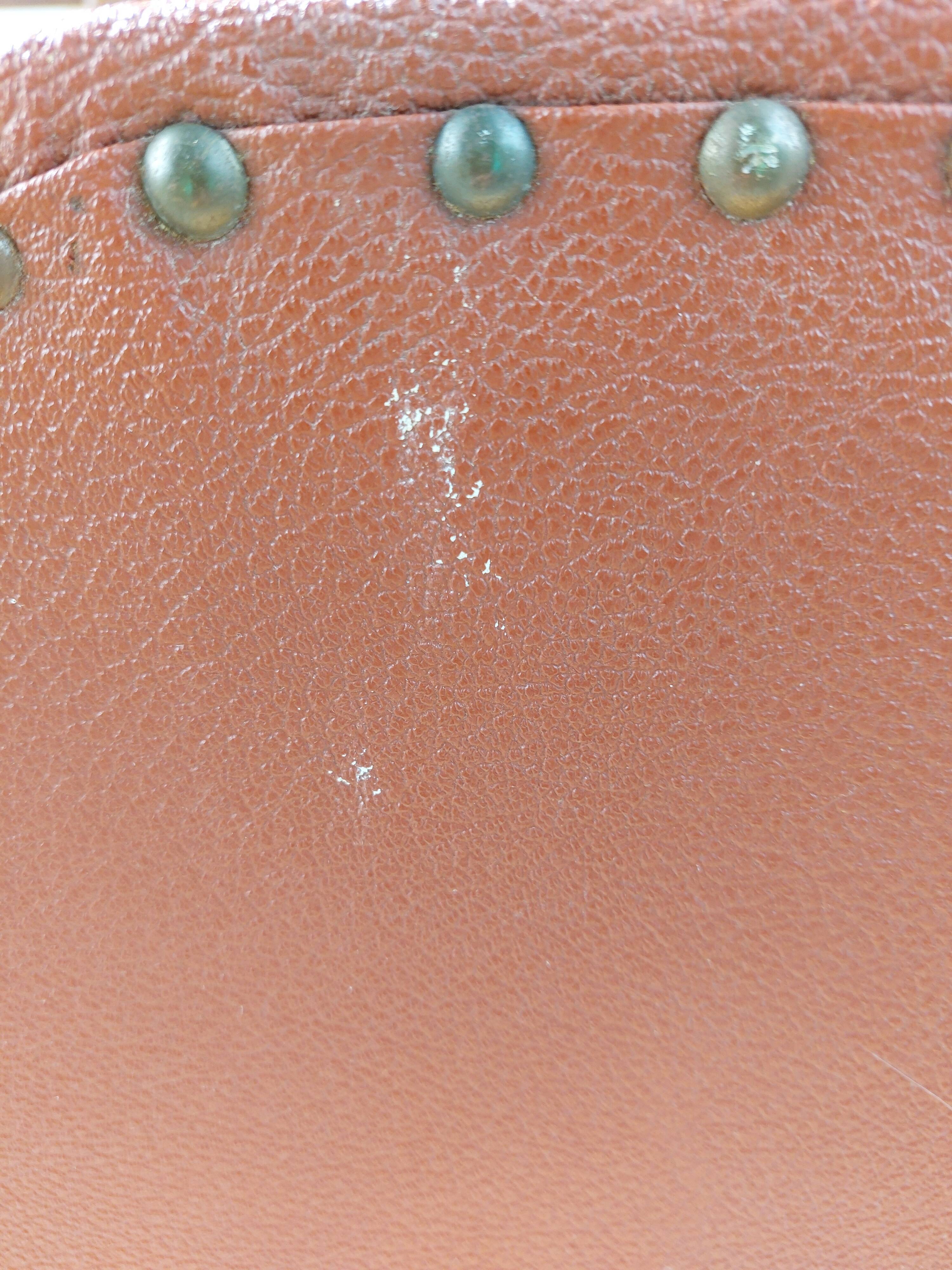 paire de fauteuils art déco, terracotta